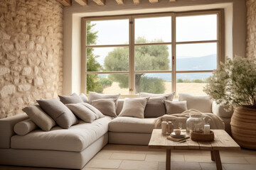 modern living room, Generative AI