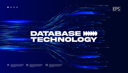 Big data abstract backgorund. Data funnel ai network background. 