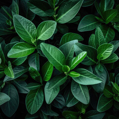 The background image is green, the green colors leaves are perfect for seasonal use.