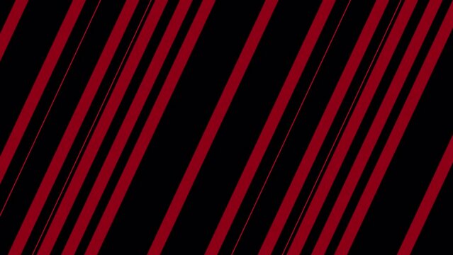 Abstract moving lines animation with alpha channel