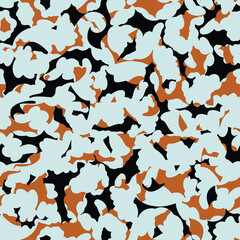 Seamless abstract pattern for textile, fabric, paper print