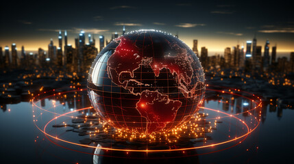 The image invites viewers to explore international markets for business growth and asset investment. - Powered by Adobe