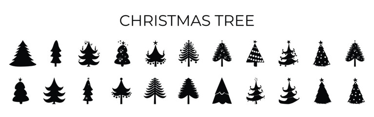 Obraz premium illustration of christmas tree