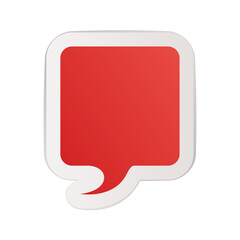 Speech bubble icon. Chat flat icon.