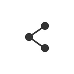 Scissors icon template. Vector illustration