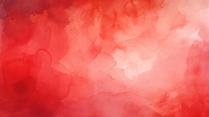 Red abstract watercolor background texture