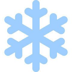 snow flake line icon for celebration and decoration christmas winter season vector