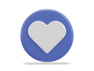 3d love icon