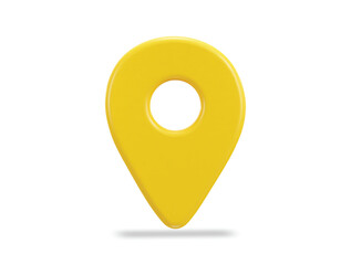 location map pin gps pointer markers 3d realistic icon
