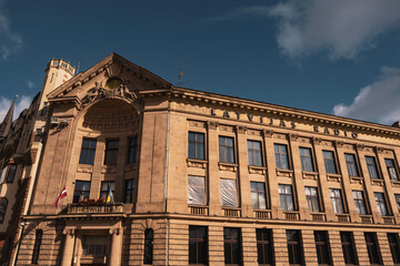 facade of the building