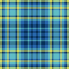 Plaid check pattern of texture fabric textile with a tartan vector background seamless.