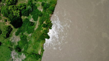magdalena river view from the air