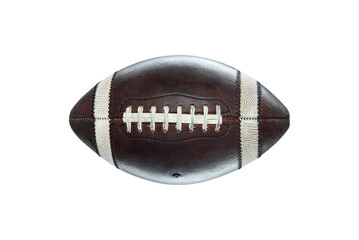 American football ball with transparent background png