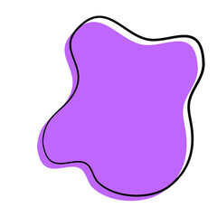 abstract organic shapes