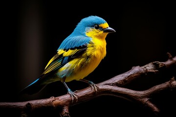 Blue Sky with Wispy Clouds - High Quality Photo
