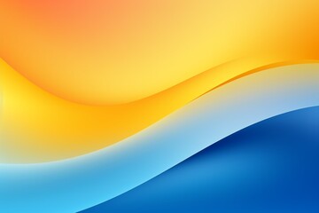 Blue and Yellow Gradient Abstract Background for Web Design
