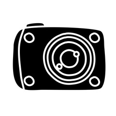 Camera  Vector Illustration Icon