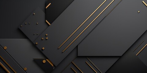 A black and gold wallpaper with gold lines, Black Friday background