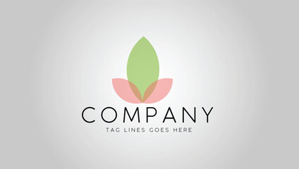 Abstract nature leaves logo icon vector design illustration. healthy food, ecology, spa, business, diet vector logo.
