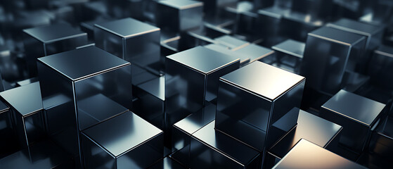 Metal Business Abstract Background