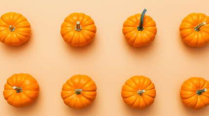 Pumpkin render for thanksgiving or halloween celebration on background