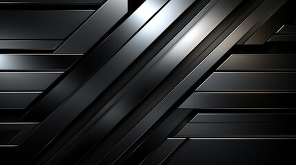 Obraz premium Metallic Business Abstract Background with Silver Text