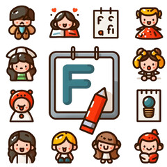 alphabet icon Generative AI