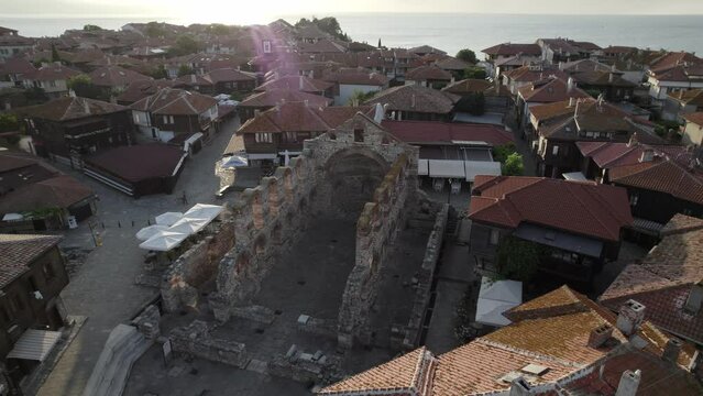 Stare miasto Nesebar , Cerkiew św. Zosi. Bułgaria. 