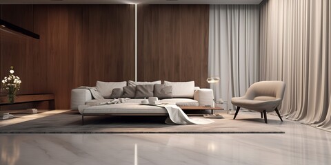 Living Room Interior Design, Aesthetic, modern, simple.