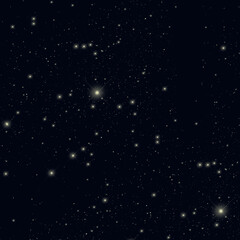 Naklejka na ściany i meble sky with stars background