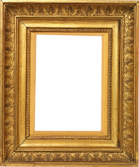 Antique Gold Frame PNG