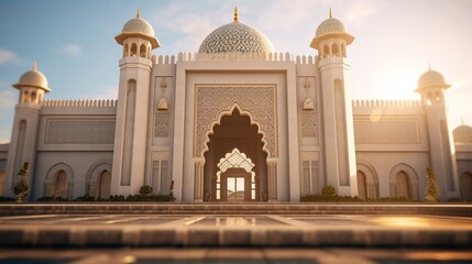 The Largest Mosque, a place of worship for Muslims