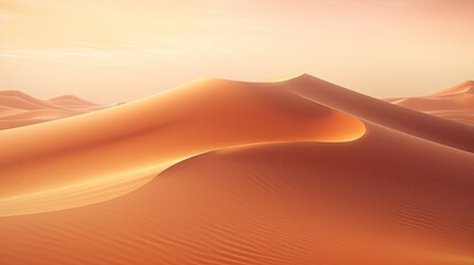 Fototapeta na wymiar Amazing Sand Dunes in the Desert