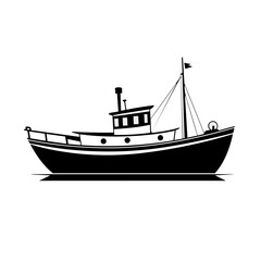 boat silhouette, silhouette ship, beach silhouette, beach svg, beach png, silhouette submarine, 