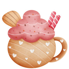 ice cream cup