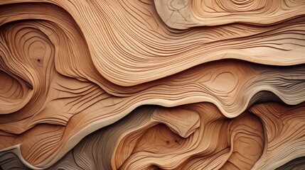 Wooden Waves. Wood textures and backgrounds