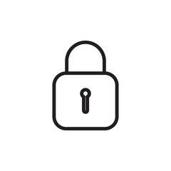 lock icon vector design illustration