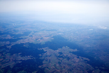 Aerial view of the Earth