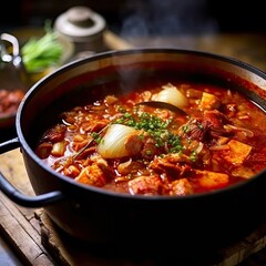 Korean food, Mor Fai kimchi soup