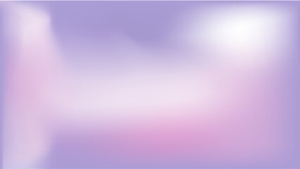 Periwinkle template for wedding invitation rsvp ads mockup. Pastel flow purple white gradient background. Blurry pale lavender pink design fon. Cloudy light skyfall violet gradient mesh wallpaper.  - obrazy, fototapety, plakaty