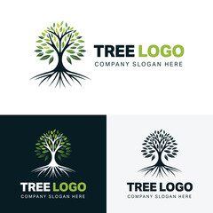 Tree logo design, Tree of Life logo