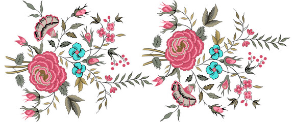 Fototapeta na wymiar amazing floral and chintz motif for digital printing use