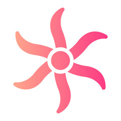 ylang ylang gradient icon