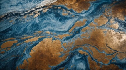 Obraz premium Elegant Pastel Blue Marble Texture background