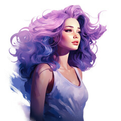 Fototapeta premium Woman illustration
