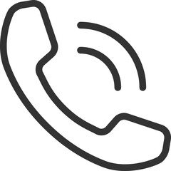 Phone icon vector illustration. Call center app. Telephone icons trendy flat style. Contact us line silhouette.