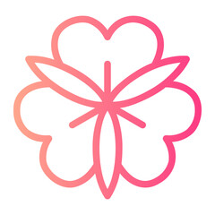 alstroemeria gradient icon