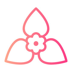 bougainvillea gradient icon