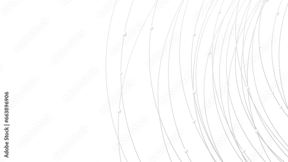 Poster Technology abstract background. Abstract geometric background. Rings and circles backdrop.