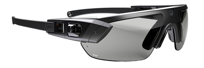 Augmented Reality (AR) Glasses: AI-Powered Future Tech.�Isolated on a white or transparent background.